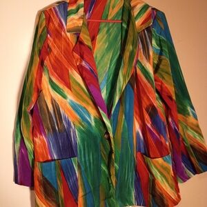 🦄 Colorful Women's Jacket Size M